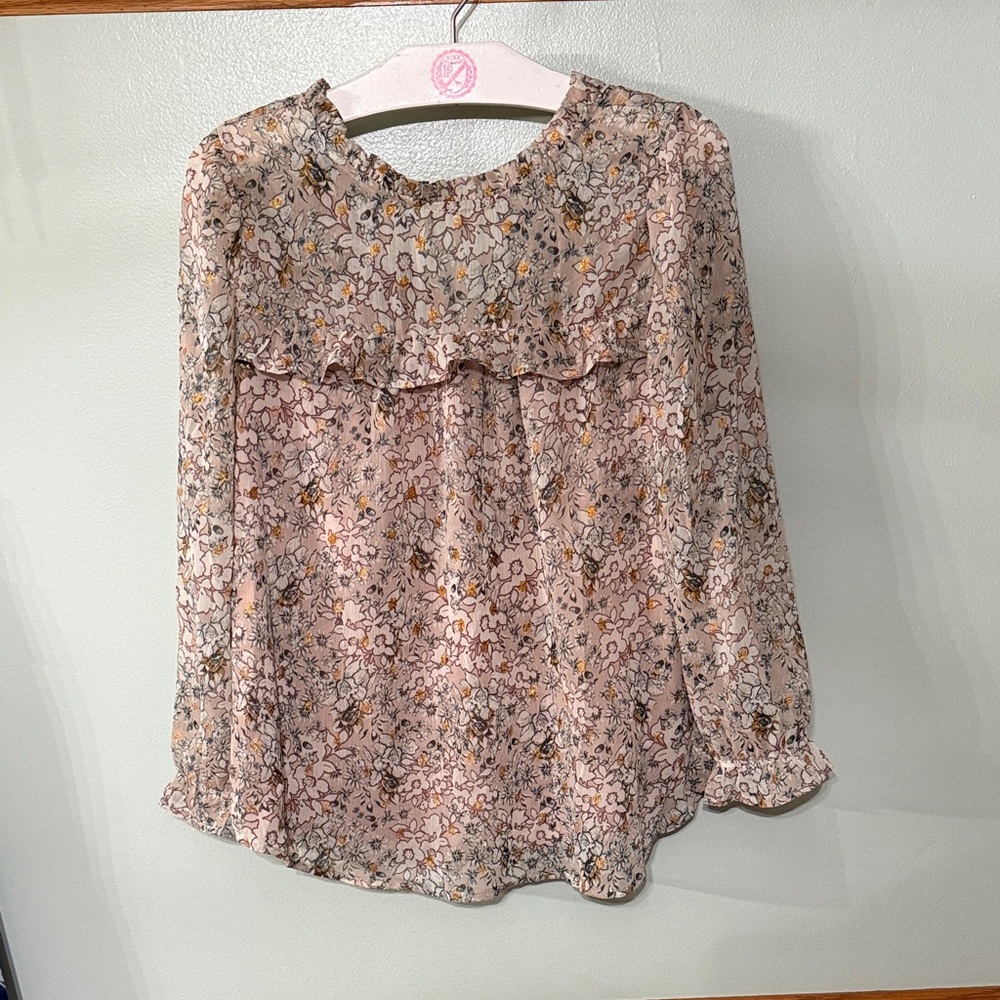 Floral Print Women's Top